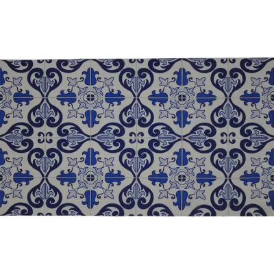 Alfombra textil Azul