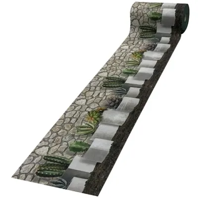 Alfombra de cocina Cactus