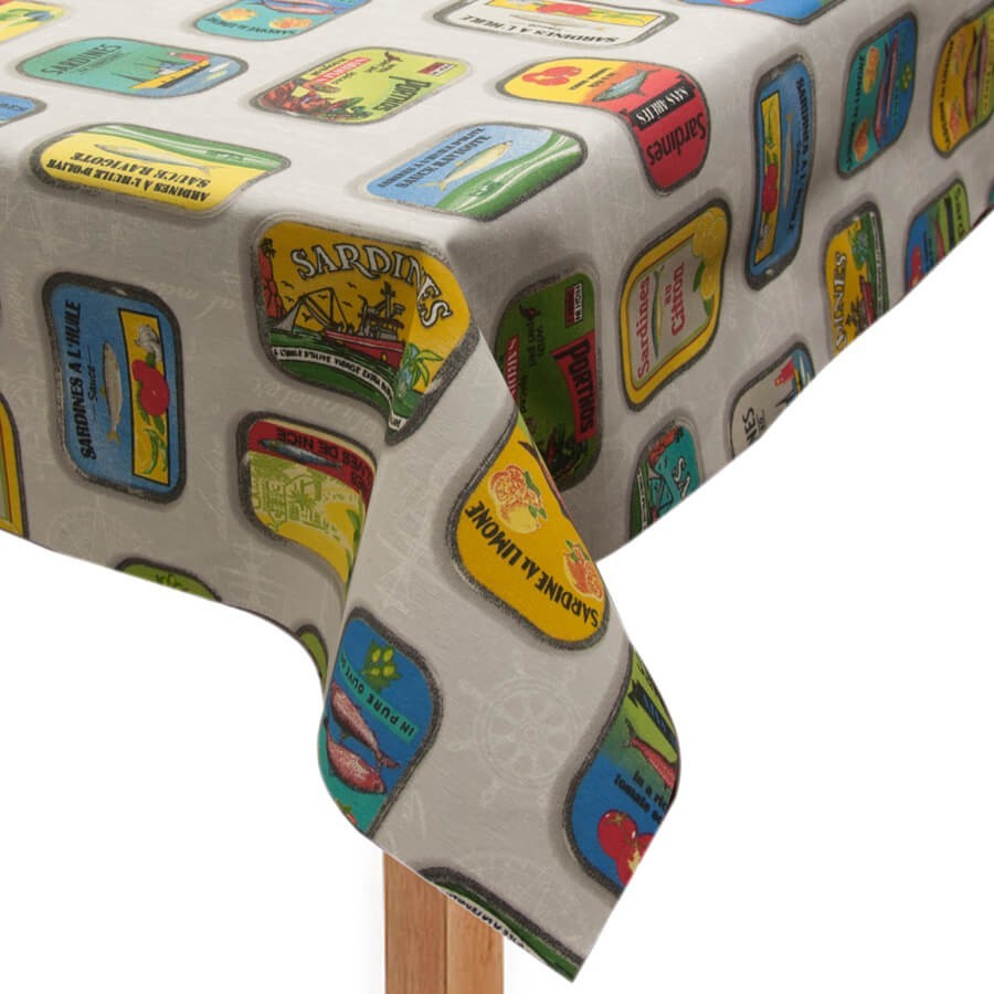 Mantel al corte Sardinas