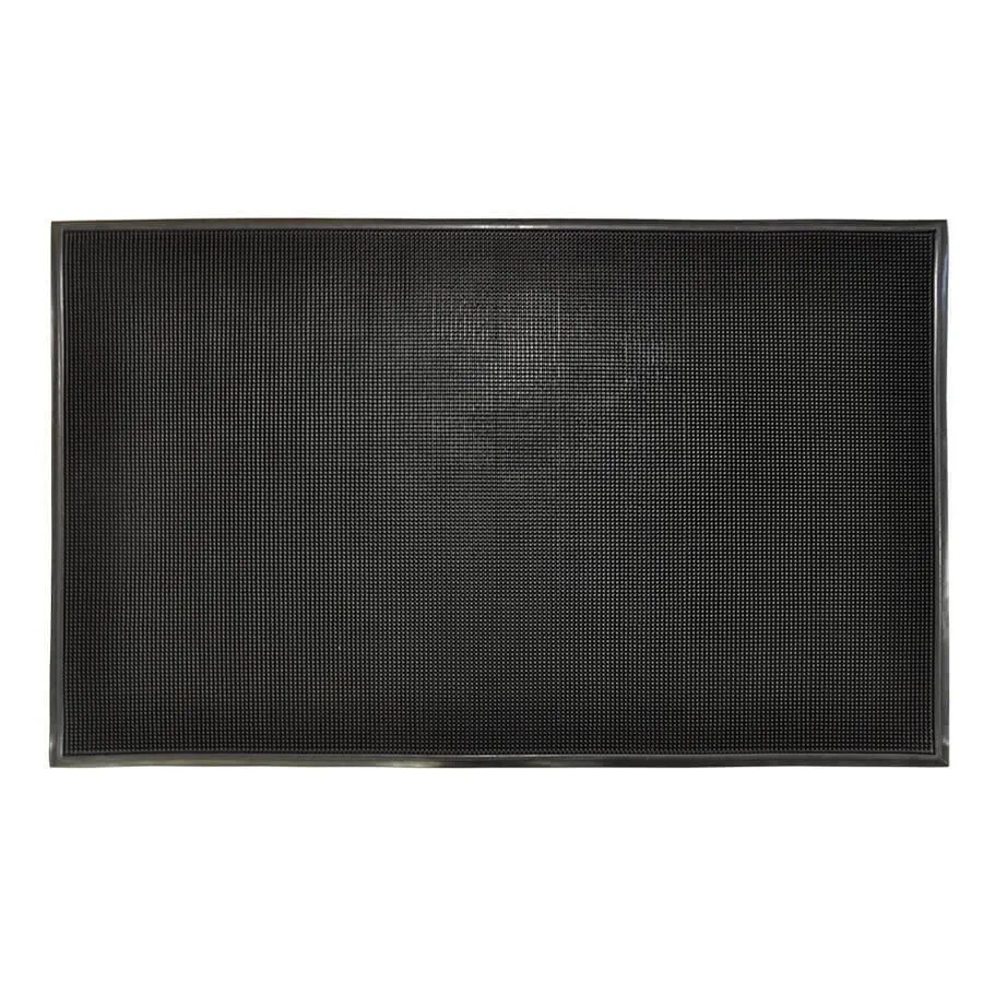 Felpudo de goma picos con marco