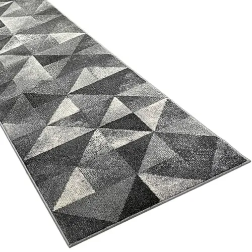 Alfombra pasillo Delta Triangulos