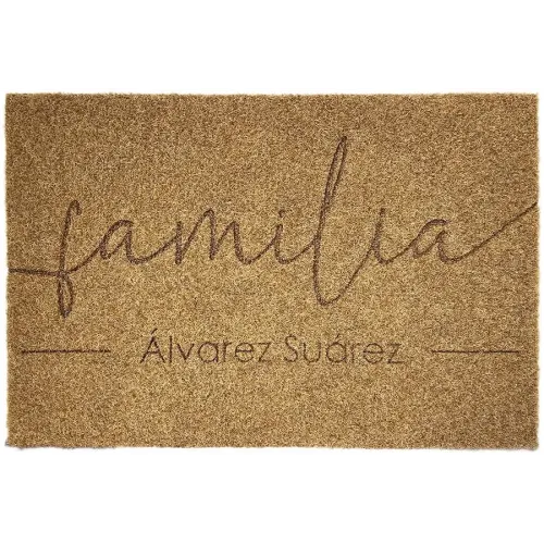 Felpudo personalizado Familia
