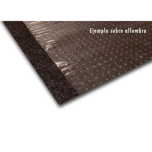 Protector plastico para alfombras