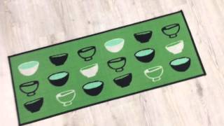 Alfombra de cocina Cuencos